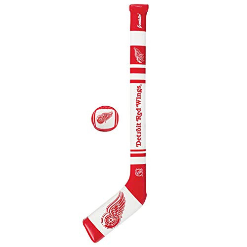Franklin Sports NHL Detroit Red Wings Mini Soft Hockey Stick Set NHL Team Soft Foam Mini Hockey Stick and Ball Set Great Toy for Kids Franklin Sports NHL Detroit Red Wings Mini Soft Hockey Stick Set NHL Team Soft Foam Mini Hockey Stick and Ball Set Great Toy for Kids