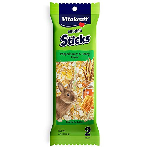 Vitakraft Rabbit Popped Grains Honey Treat Sticks 2 Pack 30 Ounce Vitakraft Rabbit Popped Grains Honey Treat Sticks 2 Pack 30 Ounce