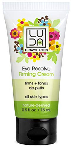 Luca Wellness Eye Resolve Firming Eye Cream Multitasking AntiAging Eye Cream to Hydrate Firm  DePuff With Naturally Derived  Certified Organic Ingredients Forest Honey  Sweet Almond Oil
