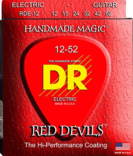 DR Strings Red Devils  ExtraLife Red Coated Electric 1252