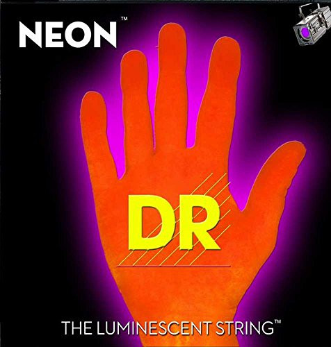 DR Strings HIDEF NEON Bass Guitar Strings NOB40