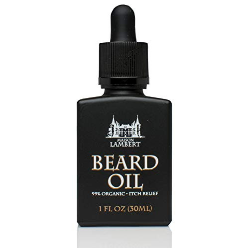 Maison Lambert Organic Beard Oil Beard Conditioner  Organic Beard Conditioner Beard Care  Organic Beard Care Beard Moisturizer  1 Oz