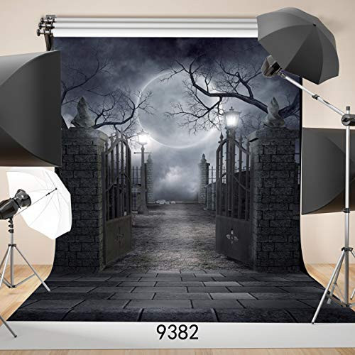 SJOLOON Halloween Backdrop Vinyl Photo Background Halloween Photography Backdrop Moon Night Backdrop Studio Props 93825x7FT SJOLOON Halloween Backdrop Vinyl Photo Background Halloween Photography Backdrop Moon Night Backdrop Studio Props 93825x7FT