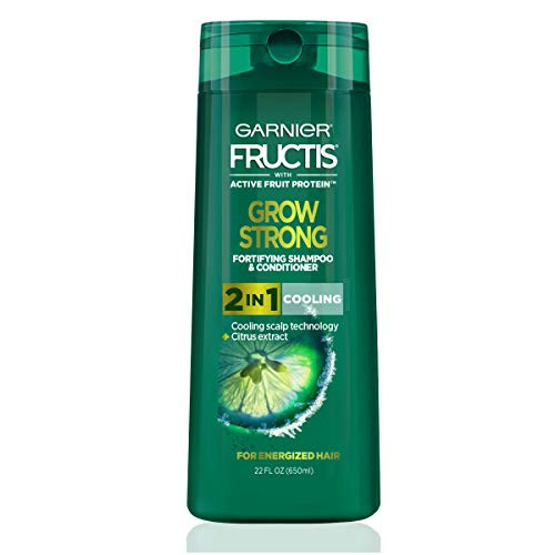 Garnier Fructis Grow Strong Cooling 2in1 Shampoo Conditioner for Men 22 Ounce Bottle Garnier Fructis Grow Strong Cooling 2in1 Shampoo Conditioner for Men 22 Ounce Bottle