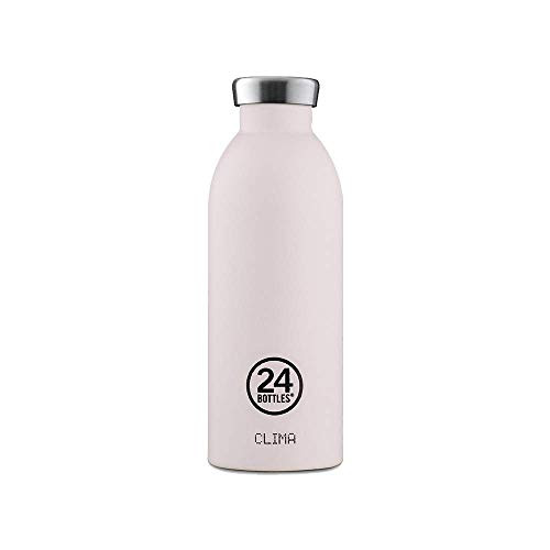 24Bottles Clima Bottle Insulated Stainless Steel Reusable BPAFree Hot Cold Modern Double Walled Thermoses Travel Office Water Bottle17oz Gravity 17 oz