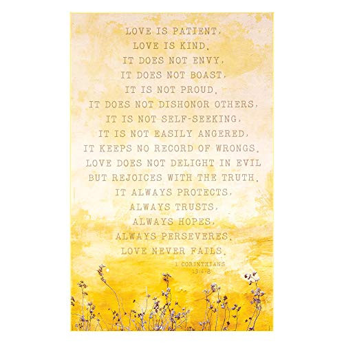Dicksons Love is Patient Kind 9 X 14 Wood Print Overlay Wall Art Sign Plaque Dicksons Love is Patient Kind 9 X 14 Wood Print Overlay Wall Art Sign Plaque