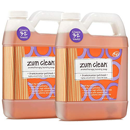 Indigo Wild Zum Clean Laundry Soap FrankincensePatchouli 32 Fluid Ounce Set of 2 Indigo Wild Zum Clean Laundry Soap FrankincensePatchouli 32 Fluid Ounce Set of 2