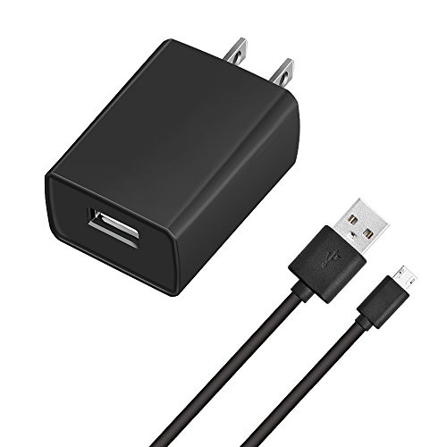Charger for Use with Kindle, 2A Rapid Charger Adapter for Kindle Fire HD,HDX 6" 7" 8.9" 9.7",Fire 7 8 10 Tablet&Kids Edition, All New Fire, Echo Dot, Paperwhite,Oasis,Voyage with 5FT Power Cord