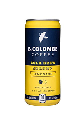 La Colombe Lemon Shandy  9 Fluid Ounce 16 Pack  ColdPressed Espresso and Sicilian Lemon Juice  Made With Real Ingredients  Grab and Go Coffee