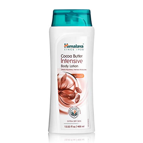 Himalaya Cocoa Butter Intensive Body Lotion for Extra Dry Skin Deeply Moisturizes Nourishes and Softens 1353 oz 400 ml Packaging May Vary
