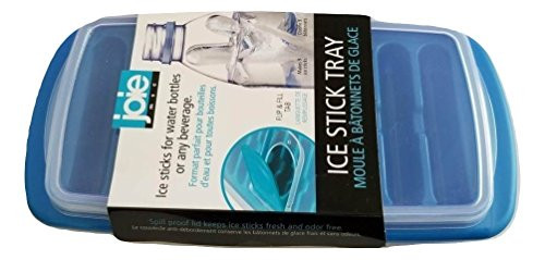 Joie Water Bottle Stick Ice Cube Tray wLid 1 Blue