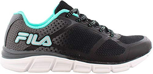Fila Womens Memory Primeforce 2 Running Shoes 11 BlackAruba Blue