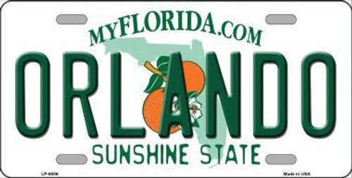 Smart Blonde LP6006 Orlando Florida Novelty Metal License Plate Smart Blonde LP6006 Orlando Florida Novelty Metal License Plate