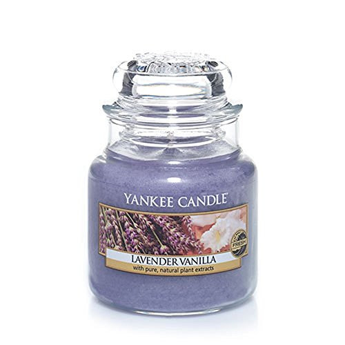 Yankee Candle Lavender Vanilla Small Jar Candle Fresh Scent