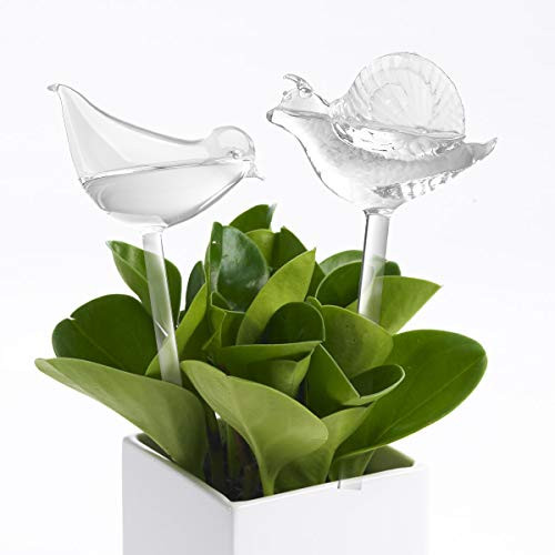 Plant Watering Bulbs (2 Pack) Glass Self-Watering Stakes Water Globe Automatic Irrigation Device For Indoor & Outdoor Plants Garden Patio Flower Pot Hanging Planters Plant Watering Bulbs (2 Pack) Glass Self-Watering Stakes Water Globe Automatic Irrigation Device For Indoor & Outdoor Plants Garden Patio Flower Pot Hanging Planters