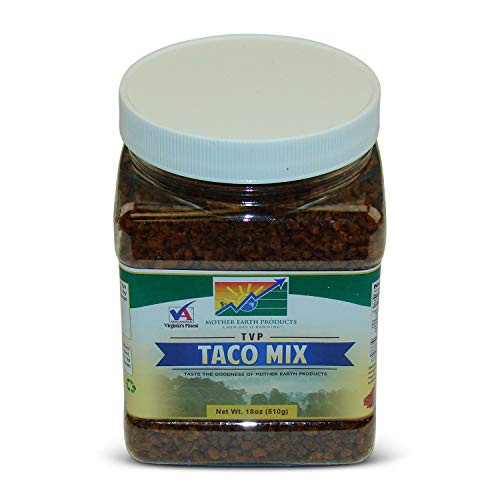 Mother Earth Products Textured Vegetable Protein Sausage Bits quart jar 13oz