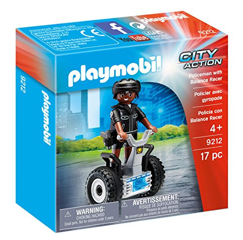 PLAYMOBIL® Policeman with Balance Racer