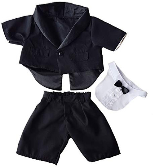 Tuxedo outfit Teddy Bear Clothes Fits Most 14  18 BuildABear and Make Your Own Stuffed Animals