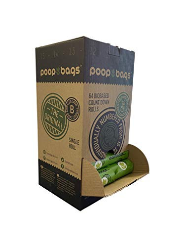The Original Poop Bags SuperBox with 960 USDA Biobased Poop Bags