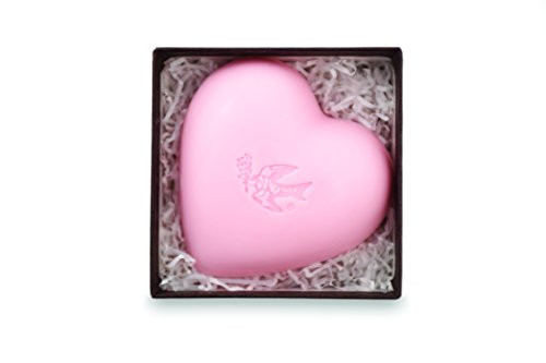 Pre de Provence Hearts Collection Shea Butter Enriched Gift Soap Tea Rose 05 Pound