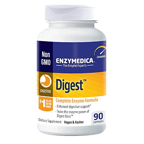 Enzymedica Digest Dietary Supplement to Support Digestive Relief Vegan NonGMO 90 Capsules 90 Servings FFP Enzymedica Digest Dietary Supplement to Support Digestive Relief Vegan NonGMO 90 Capsules 90 Servings FFP