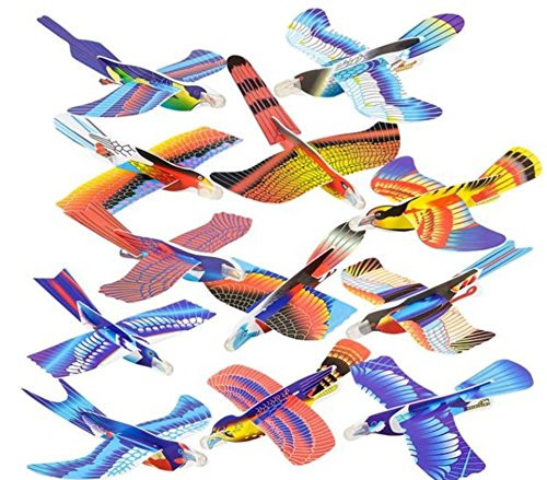 Rhode Island Novelty Bird Gliders Party Favors Science Toy 48 Pack