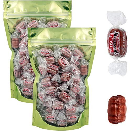 IBC Root Beer Barrels SugarFree Hard Candy Kosher Individually Wrapped 120 Count 2 Pound IBC Root Beer Barrels SugarFree Hard Candy Kosher Individually Wrapped 120 Count 2 Pound