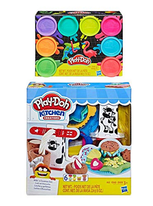 PD Play Doh Silly Snacks Milk N Cookies Playset Neon Play Doh Compound PD Play Doh Silly Snacks Milk N Cookies Playset Neon Play Doh Compound