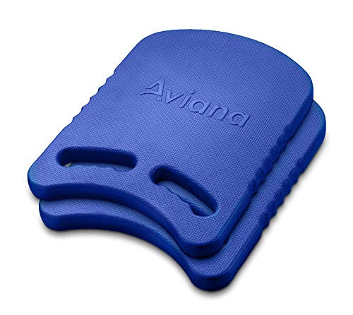 Junior Kickboard Buoy for Youth Children  Toddlers Swimming Aid  Exercise Training Board for Kids to Learn to Swim in The Pool  Open Waters  EVA Material  BPA Free Blue 2Pack