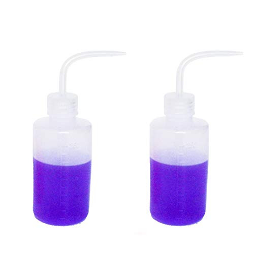 Safety Wash Bottle Squeeze Bottle Narrow Mouth Plastic 250ml 8oz 2 Bottle Safety Wash Bottle Squeeze Bottle Narrow Mouth Plastic 250ml 8oz 2 Bottle