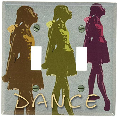 Art Plates - Dance Switch Plate - Double Toggle