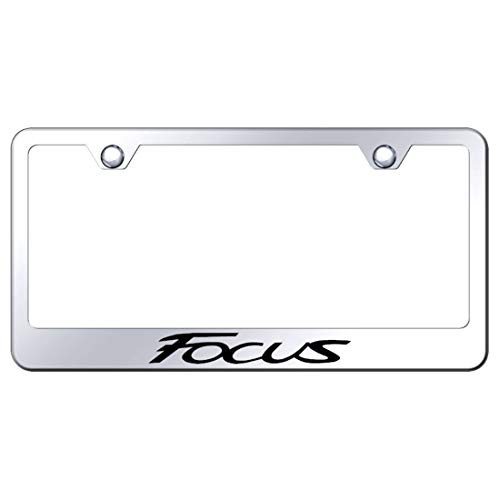 AuTomotive Gold INC License Plate Frame for Ford Focus Stainless Steel Chrome LFFOCEC AuTomotive Gold INC License Plate Frame for Ford Focus Stainless Steel Chrome LFFOCEC