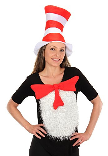 elope Dr Seuss Cat in The Hat InstaTux Costume Kit