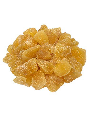 NUTS US  Unsulphured Crystallized Ginger Chunks No Artificial Colors Fresh and Delicious Dried Gingers in Resealable Bag 3 LBS