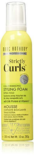 Marc Anthony Strictly Curls Extra Hold Curl Enhancing Styling Foam 10 Ounce