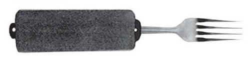 Kinsman Enterprises Built-up Soft Handle Fork, 1 Pound