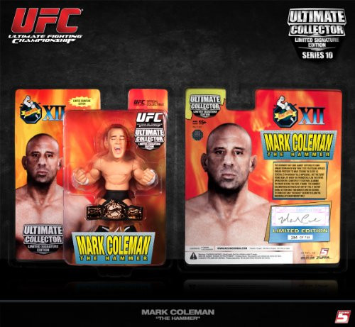 UFC Ultimate Collector Series 10 LIMITED SIGNATURE EDITION Marc Coleman Numbered to 750 Includes Championship Belt