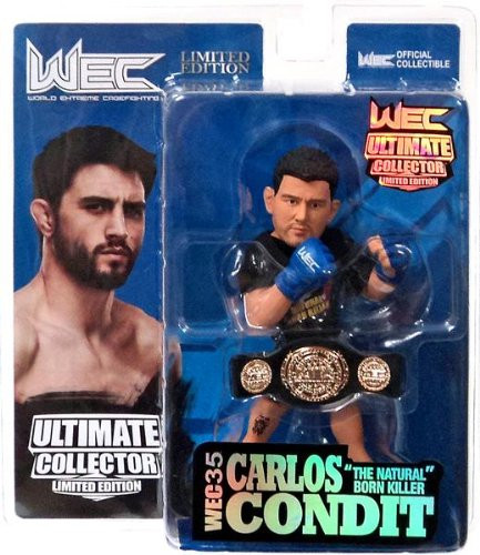 Carlos Condit WEC Championship Edition wbelt Round 5 UFC Ultimate Collector Series 11 Limited Edition 1500