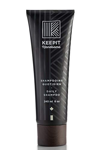 KEEPIT HANDSOME Premium Daily Shampoo For Men 8 oz 240 ml