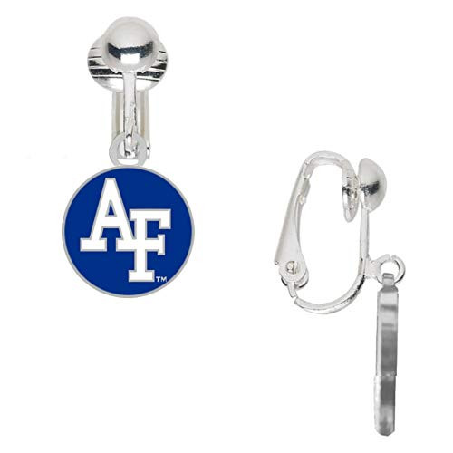 Air Force Round Logo Earrings Pierced