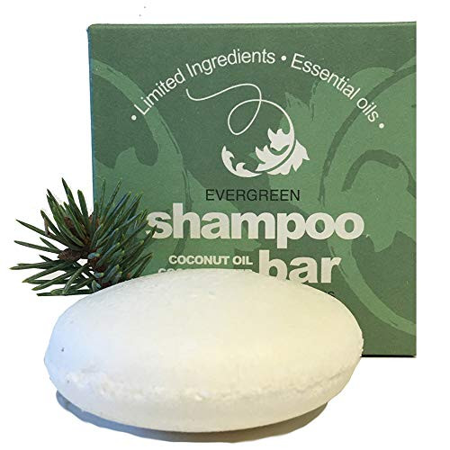 Whiff Botanicals Shampoo  Shave Bar Essential Oils Limited Ingredients Concentrated Formula USA Made Evergreen