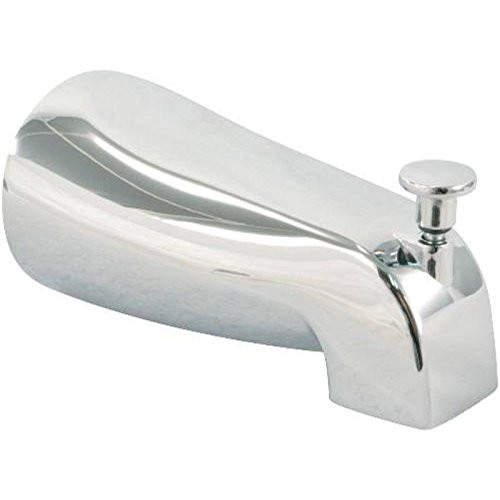 PROPLUS GIDDS-194148 Universal Bathtub Spout With Diverter, Chrome, Various Fittings - 194148