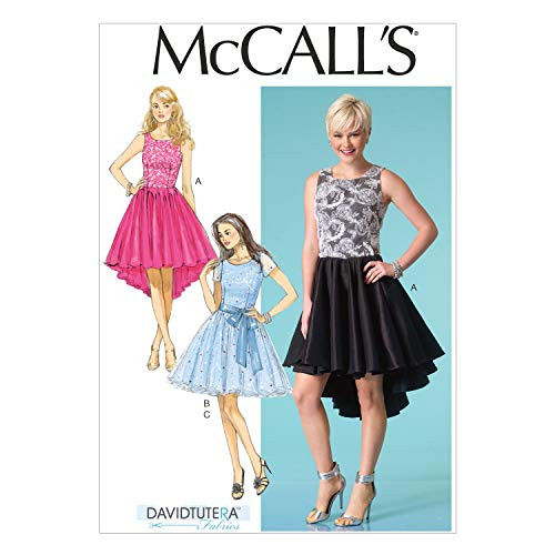 McCall's M7123-D50 Misses' Dresses and Sash-12-14-16-18-20 Size D5 (12-14-16-18-20)