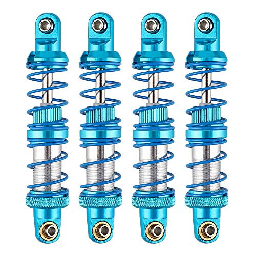 Shaluoman Oil Adjustable Metal Shock Absorber Damper for 110 RC Car Parts Truck Crawler Axial SCX10 TRX4 D90 70mm