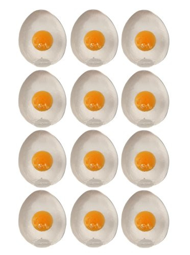 Sticky Splat Eggs - Fun Stress Reliever And Sensory Toy For All Ages - Set Of 12 Egg Squishy Balls