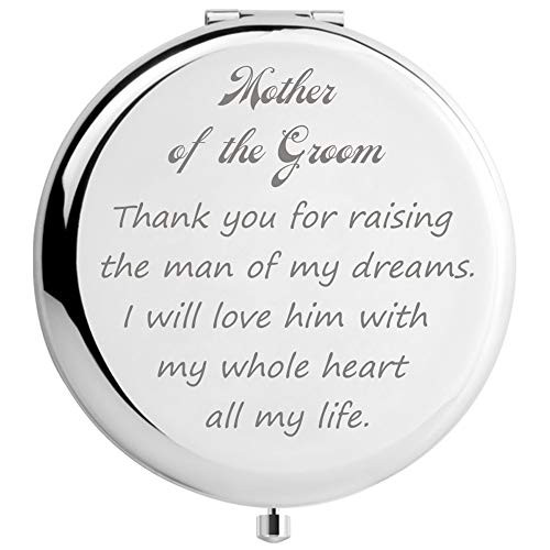 DIDADIC Mother of The Groom Gifts from Bride Wedding Keepsake Gift Engraved Gift Present Silver Mother of The Groom DIDADIC Mother of The Groom Gifts from Bride Wedding Keepsake Gift Engraved Gift Present Silver Mother of The Groom
