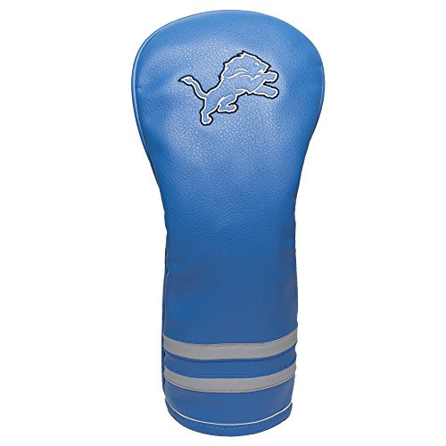Team Golf NFL Detroit Lions Vintage Fairway Golf Club Headcover Form Fitting Design Retro Design  Superb Embroidery