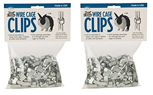 Miller Manufacturing ACC1 Wire Cage Clips Pack of 2