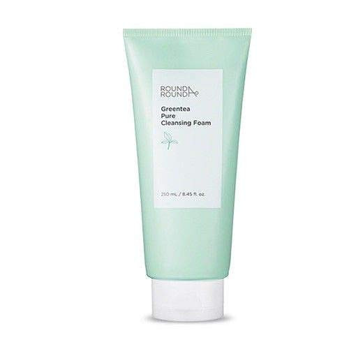 ROUND AROUND Green Tea Pure Cleansing Foam 250ml845 floz