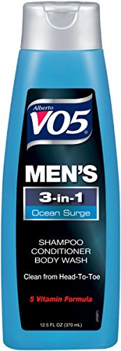 Alberto Vo5 Mens 3in1 Shampoo Conditioner  Body Wash Ocean Surge 125 Fl Oz